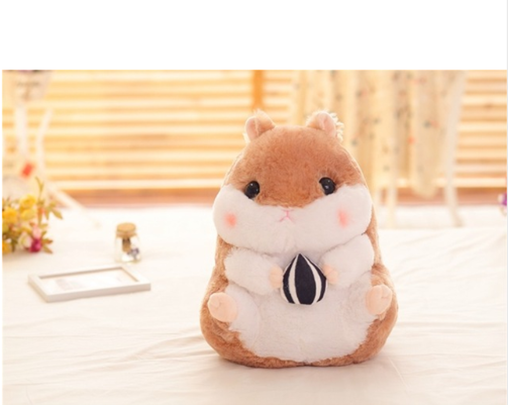 Big Hamster Plush Hamster Stuffed Animals Cute Stuffed Pillow – FMOME TOYS