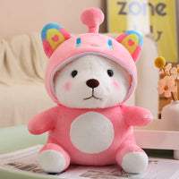 35/45cm Cute Teddy Bear Plush Toy Kawaii Stuffed Animals Bears Plushies Doll Anime Cartoon Soft Kids Toys for Girls Xmas Gifts