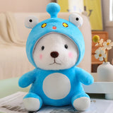 35/45cm Cute Teddy Bear Plush Toy Kawaii Stuffed Animals Bears Plushies Doll Anime Cartoon Soft Kids Toys for Girls Xmas Gifts