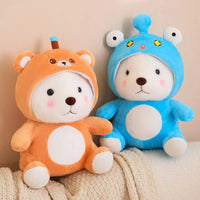 35/45cm Cute Teddy Bear Plush Toy Kawaii Stuffed Animals Bears Plushies Doll Anime Cartoon Soft Kids Toys for Girls Xmas Gifts