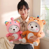 35/45cm Cute Teddy Bear Plush Toy Kawaii Stuffed Animals Bears Plushies Doll Anime Cartoon Soft Kids Toys for Girls Xmas Gifts