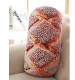 Giant Stuffed Bread Pillow Soft Plush Food Cushion Christmas Gift