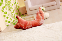 Simulation Stuffed Soft Trotter Toy Plush Pig Elbow Pillow Funny Toy