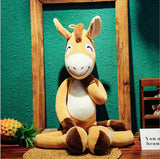 Naughty Donkey Plush Toys Soft Stuffed Animal Doll Pillow for Baby