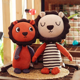 Lovely Soft Creative Stuffed Lion Toy Kids Favor Plush Animal Doll