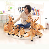 Giant Size Spotted Deer Plush Toys Cute Stuffed Giraffe Doll Kids Toy