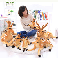 Giant Size Spotted Deer Plush Toys Cute Stuffed Giraffe Doll Kids Toy