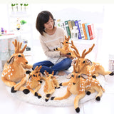 Giant Size Spotted Deer Plush Toys Cute Stuffed Giraffe Doll Kids Toy