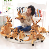 Giant Size Spotted Deer Plush Toys Cute Stuffed Giraffe Doll Kids Toy