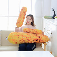 Creative Corn Pillow Large Plush Pillow Sleeping Strip Toy Kids Gifts