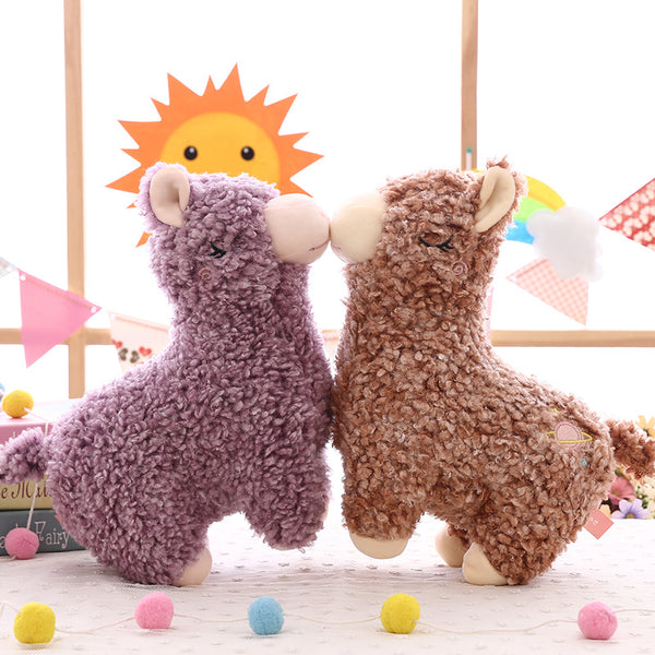 Cute Plush Alpaca Dolls Pillow Stuffed Animal Toys Kids Gift