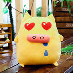 Cartoon Lovely Stuffed Animal Doll Plush Emoji Pig Pillow Kids Toy