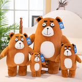 Cartoon Soft Cute Plush Bear for Kids Girls Stuffed Teddy Bear Toy