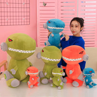 Cartoon Soft Plush Robot Dinosaur Toy Kids Gifts Stuffed Animal Pillow