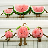 Creative Stuffed Cartoon Fruit Pillow Soft Cute Plush Watermelon Toy