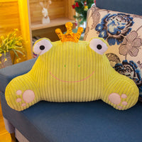Cartoon Monkey Bear Plush Waist Pillow Cute Stuffed Animal Cushion