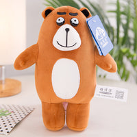 Cartoon Soft Cute Plush Bear for Kids Girls Stuffed Teddy Bear Toy