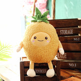 Cartoon Stuffed Pineapple Fruit Pillow Super Cute Apple Plush Toy