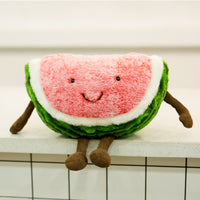 Creative Stuffed Cartoon Fruit Pillow Soft Cute Plush Watermelon Toy