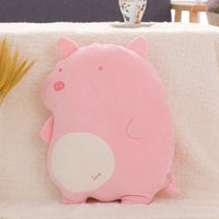 Cartoon Stuffed Dinosaur Plush Toys Soft Fox Pillow Cushion Dolls