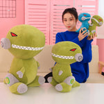 Cartoon Soft Plush Robot Dinosaur Toy Kids Gifts Stuffed Animal Pillow
