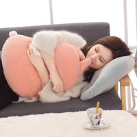 Soft Cute Cat Bunny Toy Stuffed Light Color Cartoon Elephant Pillow