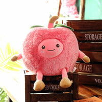 Cartoon Stuffed Pineapple Fruit Pillow Super Cute Apple Plush Toy