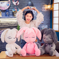 Cute Plush Fat Rabbit Toy Giant Stuffed Bunny Pillow Kids Baby Doll