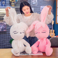 Cute Plush Fat Rabbit Toy Giant Stuffed Bunny Pillow Kids Baby Doll
