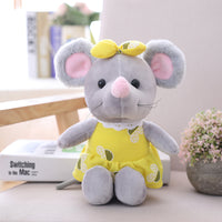 Lovely Simulation Mouse Plush Doll Soft Stuffed Animal Toy for Baby