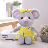 Lovely Simulation Mouse Plush Doll Soft Stuffed Animal Toy for Baby