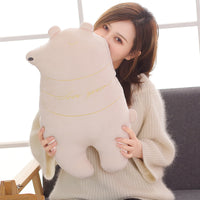 Soft Cute Cat Bunny Toy Stuffed Light Color Cartoon Elephant Pillow