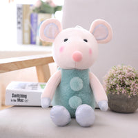 Lovely Simulation Mouse Plush Doll Soft Stuffed Animal Toy for Baby