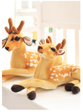 Giant Size Spotted Deer Plush Toys Cute Stuffed Giraffe Doll Kids Toy
