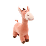 Creative Stuffed Cartoon Donkey Toy Super Cute Plush Animal Doll