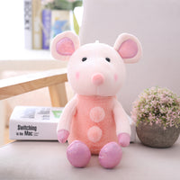 Lovely Simulation Mouse Plush Doll Soft Stuffed Animal Toy for Baby