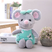 Lovely Simulation Mouse Plush Doll Soft Stuffed Animal Toy for Baby