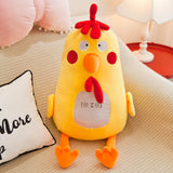 Plush Yellow Chicken Doll Super Cute Cartoon Cock Toy Gifts for Kids