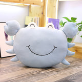Cartoon Soft Stuffed Crab Pillow Kids Cushion Plush Animal Toy