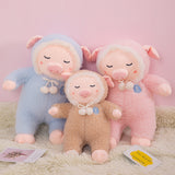 Lovely Cute Stuffed Sleeping Pig Pillow Kids Birthday Gifts Plush Toy
