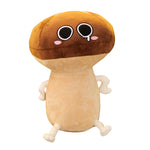 Giant Stuffed Cartoon Toast Toy Cute Mushroom Throw Pillow Kids Gift