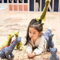 Stuffed Soft Cartoon Dinosaur Toy Cute Plush Animal Pillow Kids Gifts
