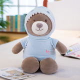 Baby Sleeping Doll Cute Stuffed Teddy Bear Toy Plush Animal Pillow