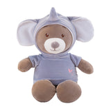 Baby Sleeping Doll Cute Stuffed Teddy Bear Toy Plush Animal Pillow