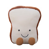 Soft Toast Shape Plush Toy Girls Gifts Cute Bread Food Stuffed Cushion