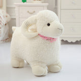 Sheep Stuffed Animals Cute Lamb Plush Toy with Shiny Scarf Baby Gift