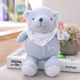 Soft Cute Knitted Rabbit Bear Dog Plush Toy Stuffed Animal Baby Gift