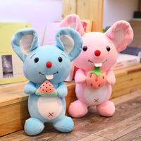 Stuffed Cartoon Mouse Toy Cute Kids Christmas Gift Plush Animal Doll