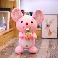 Stuffed Cartoon Mouse Toy Cute Kids Christmas Gift Plush Animal Doll