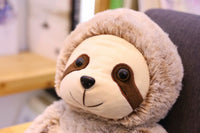 Giant Stuffed Sloth Animal Toy Cute Soft Plush Pillow Baby Doll Gift